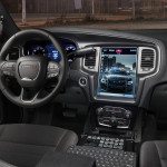 2016 Dodge Charger Pursuit’s all-new and segment’s largest Uconnect 12.1-inch touchscreen that enables a segment-exclusive integration of law enforcement computer systems with the easy-to-use and award-winning Uconnect touchscreen system.