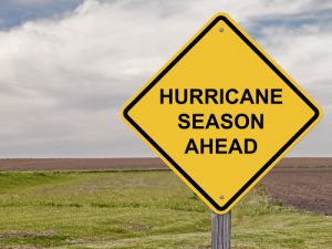 Hurricane Season Ahead Sign