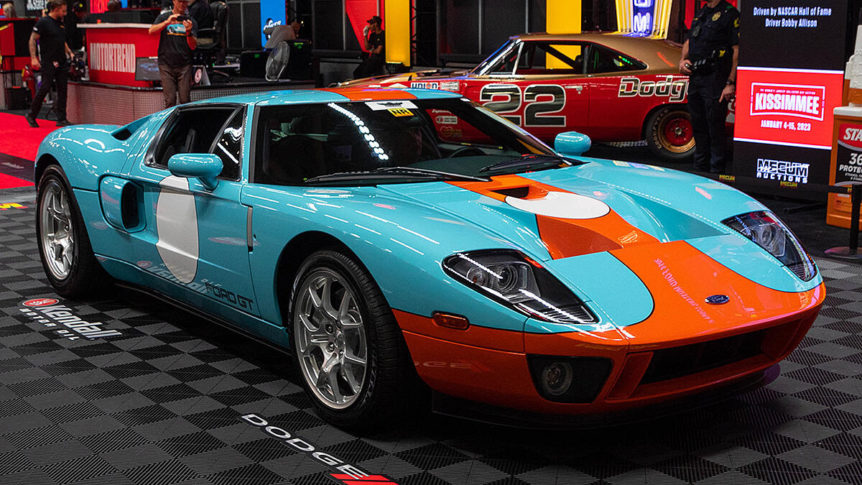 2006 Ford GT Heritage Edition Mecum 704000