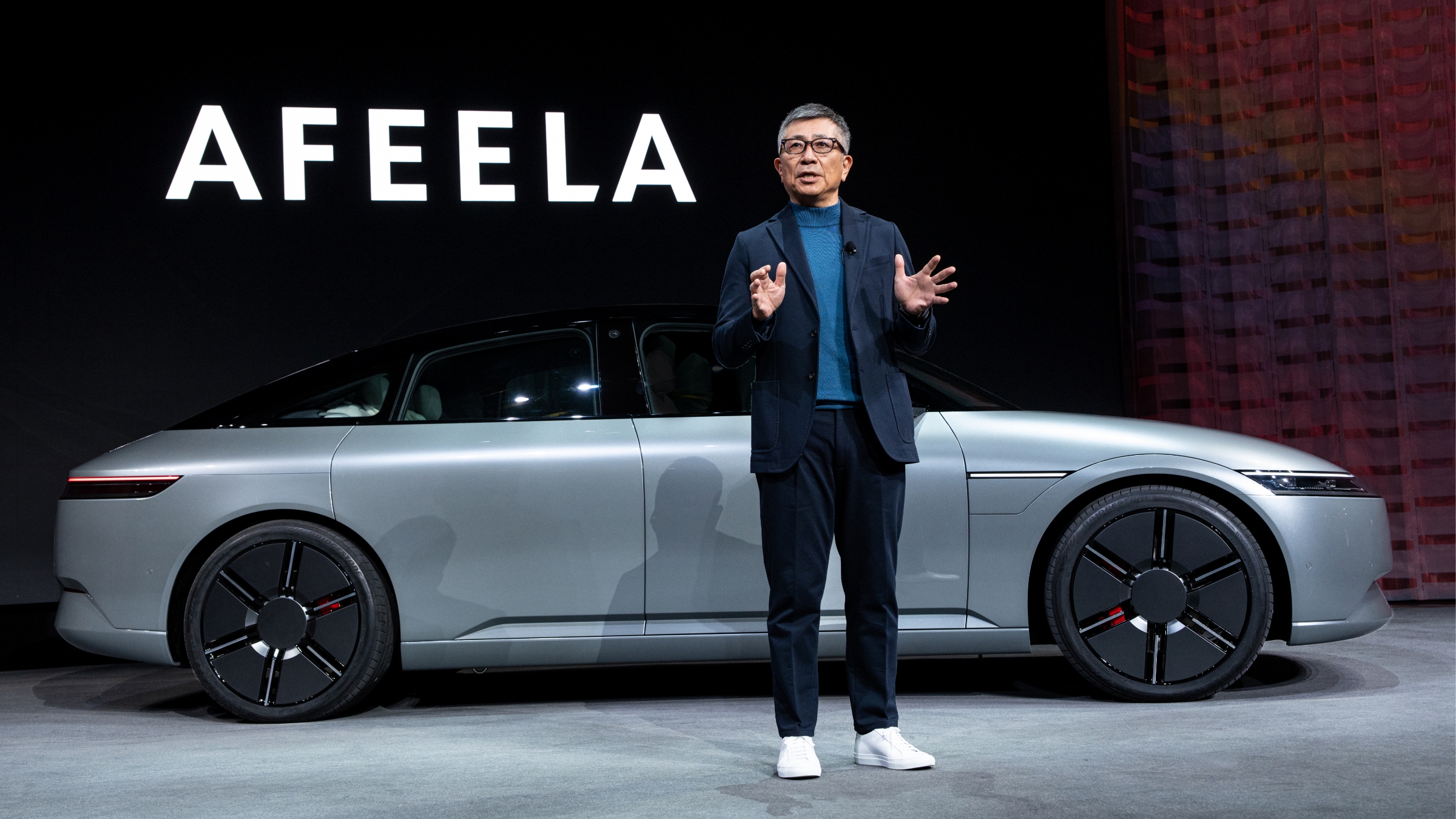 The Afeela EV an electric suv with Honda and Sony as parents That